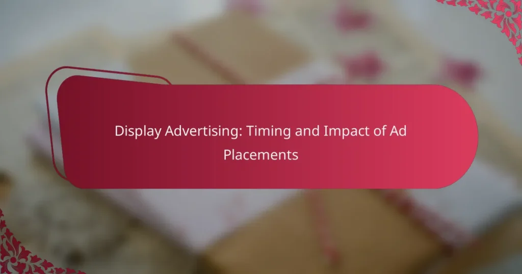 Kuvatav Reklaam: Reklami Paigutuse Aeg ja Mõju