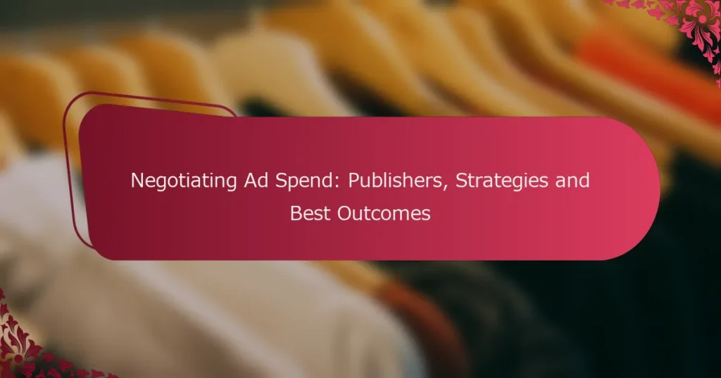 Reklaamikulude Läbirääkimine: Väljaandjad, Strateegiad ja Parimad Tulemused